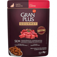 Sachê Gran Plus Gatos Gourmet Carne 85g